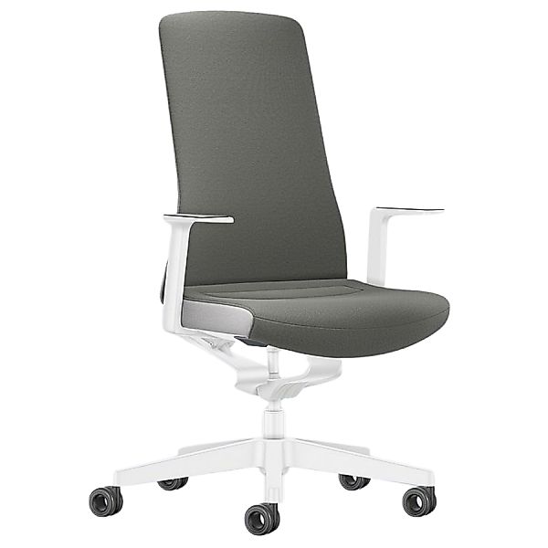 Interstuhl PURE INTERIOR Edition Bürostuhl | Polsterrücken | Variante grau günstig online kaufen