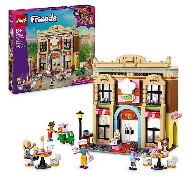 LEGO® Friends - Restaurant und Kochschule (42655) Konstruktions-Spielset, ( günstig online kaufen