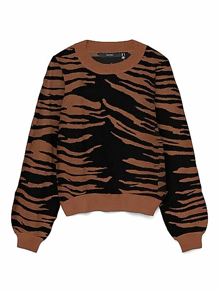 Vero Moda Strickpullover "VMNANCY LS O-NECK PULLOVER BOO" günstig online kaufen