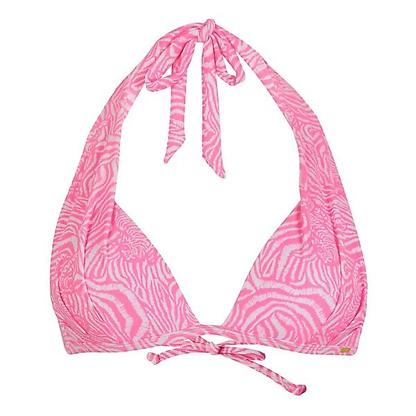 O´neill Sao Mix Bikini Oberteil 38C White All Over Print / Pink / Purple günstig online kaufen