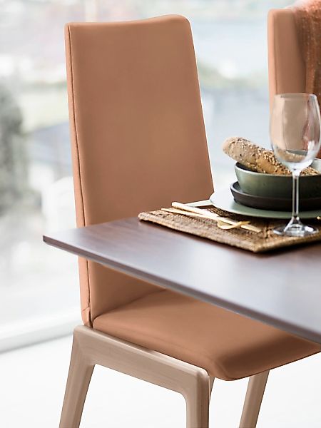 Stressless Polsterstuhl "Laurel" () High Back, Größe L, mit abgerundeten Be günstig online kaufen