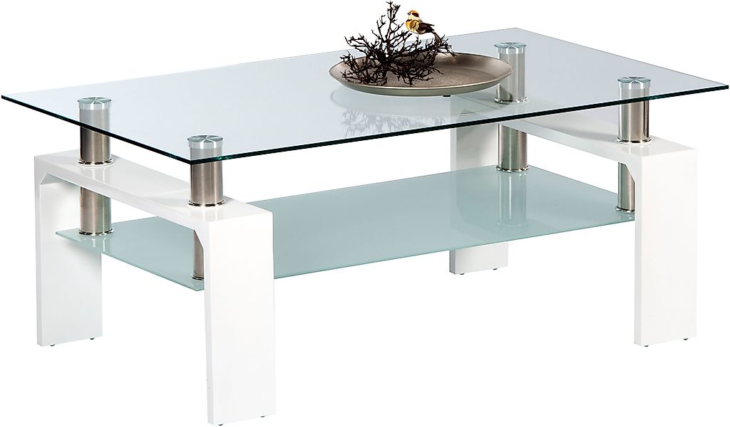 Stolkom Sp.z.o.o. Couchtisch Mango II Glastisch, günstig online kaufen