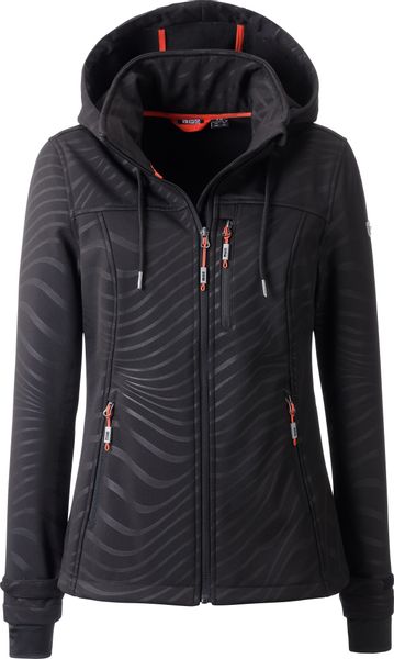 LPO Softshelljacke "Softshelljacke Sarina" mit Allover‑Prägung günstig online kaufen