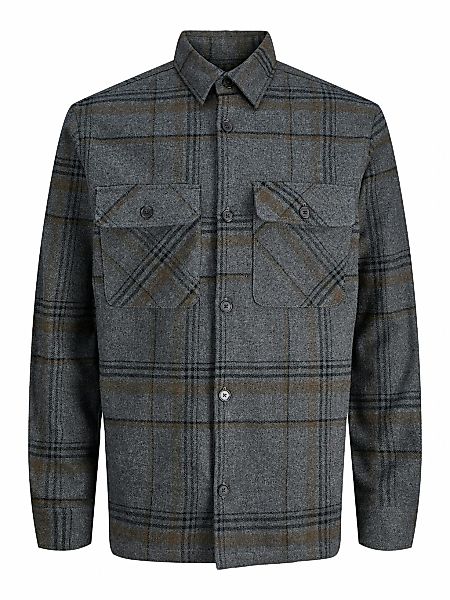 Jack & Jones Langarmhemd "JPRRAYLE MELANGE CHECK L/S OVERSHIRT SN" günstig online kaufen