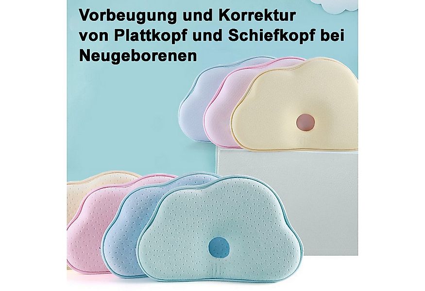 Mutig Babykissen Kopfkissen gegen Plattkopf, Kleinkind Kissen, Kopfform Kis günstig online kaufen