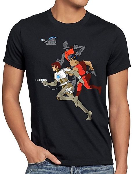 style3 T-Shirt Comet Besatzung anime raumschiff captain future serie blu-ra günstig online kaufen