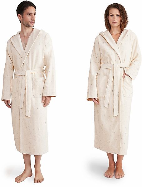 Möve Unisex-Bademantel "Calm Essence" 1 Stk. tlg., aus 100 % saugfähiger Pr günstig online kaufen
