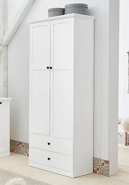 Home affaire Garderobenschrank "Örebro", zeitloser Landhausstil, mit Vollau günstig online kaufen