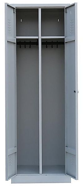 Steelboxx Spind für 1 Person für Schwarz-Weiss-Trennung Spindschrank Kleide günstig online kaufen