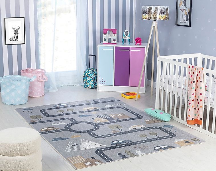 Livabliss Kinderteppich "OSAKA" rechteckig 6 mm Höhe Kids günstig online kaufen