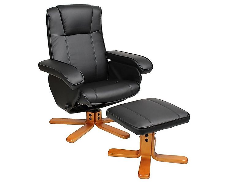 SVITA Relaxsessel CHARLES (Set, 2-St., Relaxsessel mit Hocker), 360° drehba günstig online kaufen