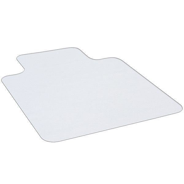 HOMCOM Bodenschutzmatte 90 x 120 cm Bürostuhl Unterlage in Transparent, Kra günstig online kaufen