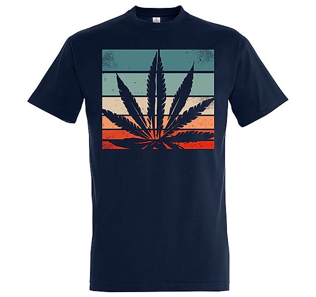 Youth Designz T-Shirt Retro Cannabis Herren günstig online kaufen
