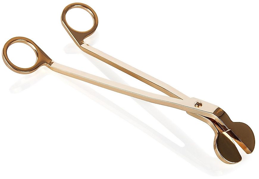 BRUBAKER Kerzenhalter Dochtschere für Kerzen und Duftkerzen Gold - Kerzendo günstig online kaufen