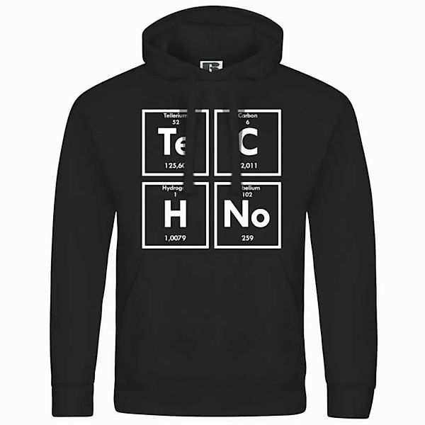 deinshirt Kapuzenpullover Herren Kapuzenpullover Techno Mit Print Motiv, Gr günstig online kaufen