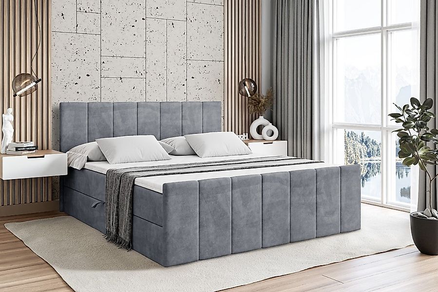 ALTDECOR Boxbett MOETI-Z (Multipocket-Matratze H4, H3 Matratze Bonellfederu günstig online kaufen
