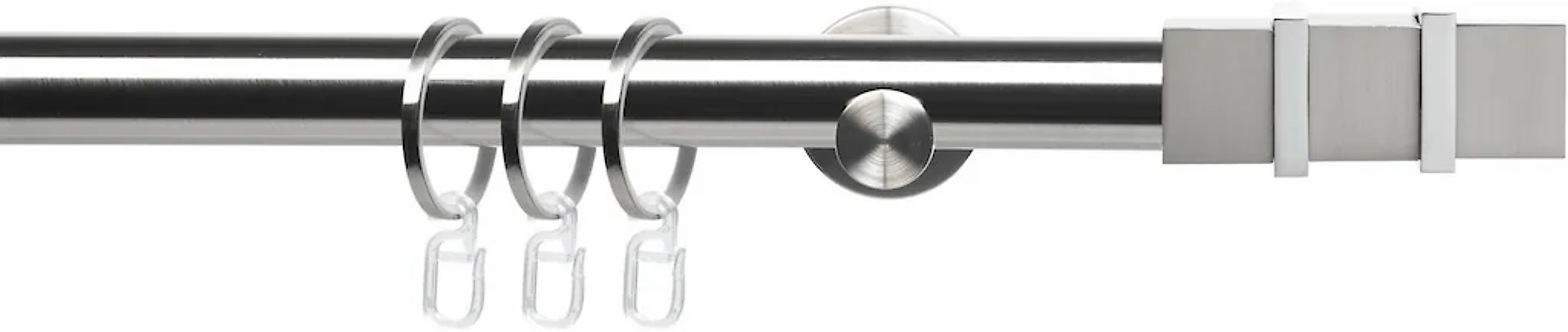 Liedeco Gardinenstange "CELQUADE01SG1L" Ø 25 mm 1 läufig-läufig Fixmaß 1-lä günstig online kaufen