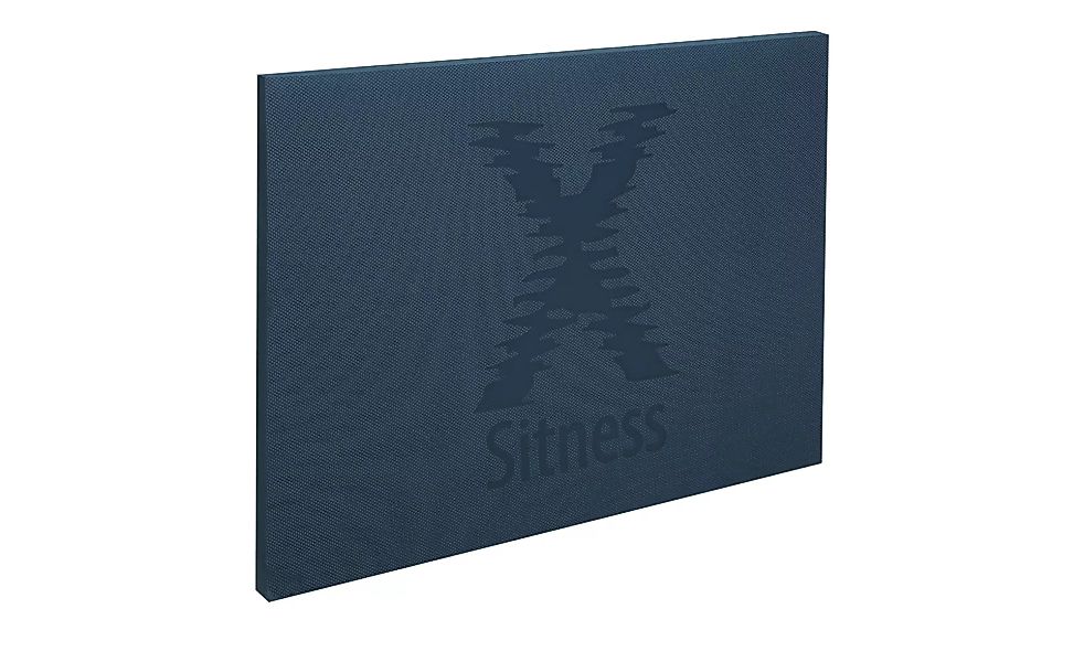 Sitness X Fußmatte  Sitness X MAT - blau - 58 cm - 3,5 cm - 58 cm - Teppich günstig online kaufen