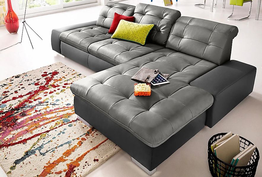 sit&more "Palomino L-Form" wahlweise XL oder XXL und mit Bettfunktion günstig online kaufen