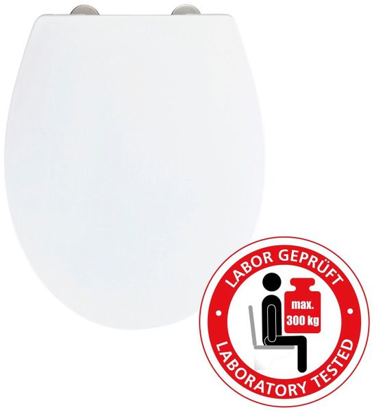 WENKO WC-Sitz Ostuni (1-St), Thermoplast, belastbar günstig online kaufen