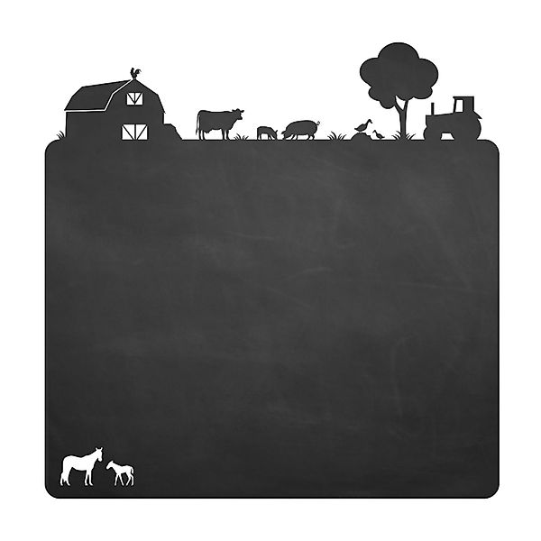 nikima Wandtattoo Bauernhof (Folie), selbstklebende Tafelfolie/ günstig online kaufen