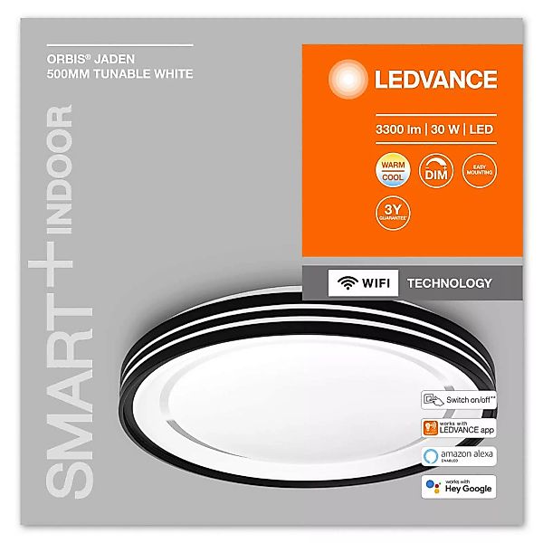LEDVANCE SMART+ WiFi Orbis Jarden Deckenlampe 50cm günstig online kaufen