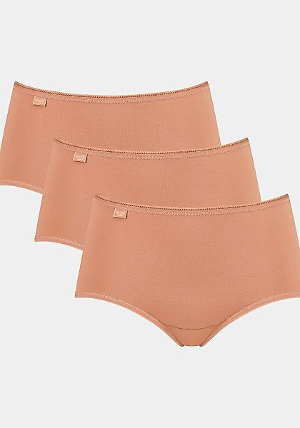 sloggi Midislip "24/7 Cotton" 3er Pack, Spitze, blickdicht, weiche Baumwoll günstig online kaufen