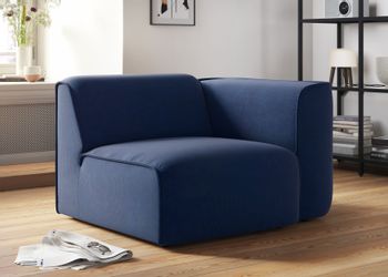 RAUM.ID Sessel "Sofa-Eckelement, Maße B/T/H: 109/97/46 cm" als Modul oder s günstig online kaufen
