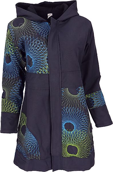 Guru-Shop Langjacke Boho Hippie chic Jacke, günstig online kaufen