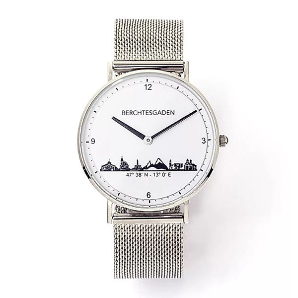 Goettgen Armbanduhr Berchtesgaden Herren Milanaiseband silber günstig online kaufen