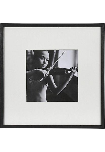 Henzo Bilderrahmen Viola Holzrahmen 40x40 schwarz günstig online kaufen