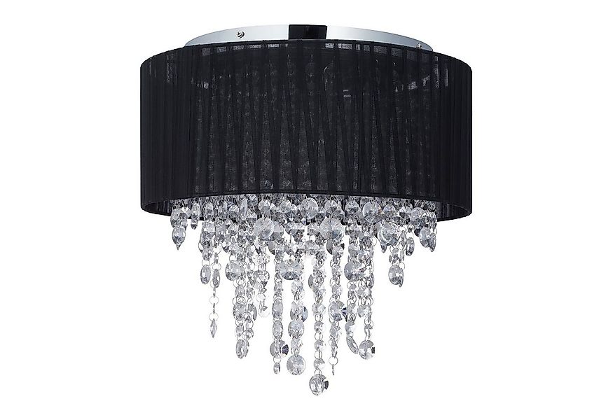 relaxdays Deckenleuchte Deckenlampe Organza Kristall günstig online kaufen