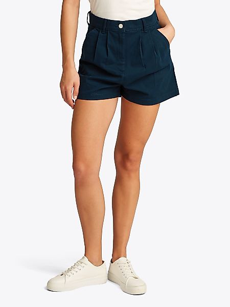 Tommy Jeans Chinoshorts "TJW CLAIRE HR PLEATED SHORT", mit Bundfalten, mit günstig online kaufen