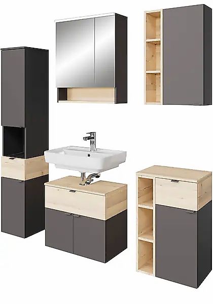 Saphir Badmöbel-Set "Quickset 394" Komplett-Set, 5 Stk. tlg. günstig online kaufen