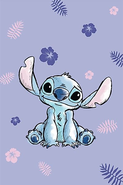 Lilo & Stitch Tagesdecke Flauschig 100x150 günstig online kaufen