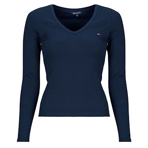 Tommy Jeans  Langarmshirt TJW SLIM ESSENTIAL RIB V LS günstig online kaufen