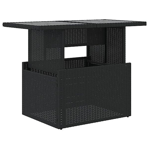 vidaXL Gartentisch, Outdoor Tisch mit Glasplatte günstig online kaufen