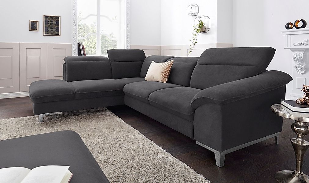 COTTA Polstergarnitur "Teresa L-Form", (Set), Set bestehend aus: Ecksofa mi günstig online kaufen