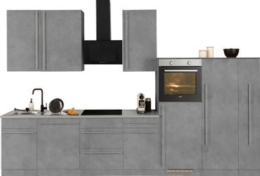 wiho Küchen Küchenzeile Chicago, mit E-Geräten, günstig online kaufen