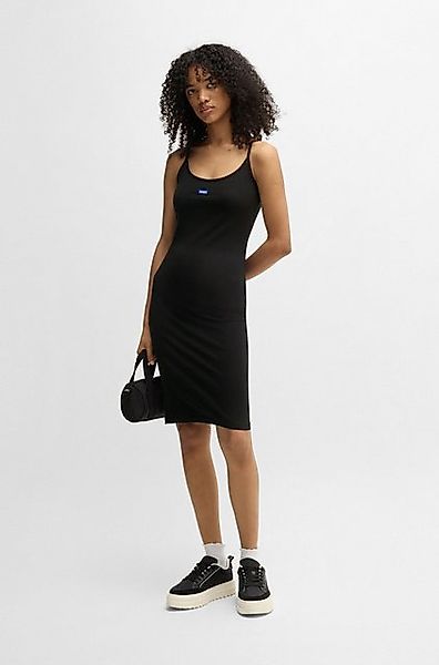 HUGO Blue Jerseykleid "Narya", mit Logo günstig online kaufen