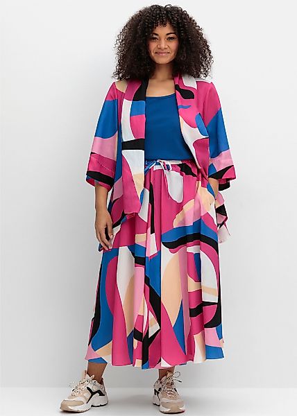 Sheego Klassische Bluse Blusenjacke günstig online kaufen