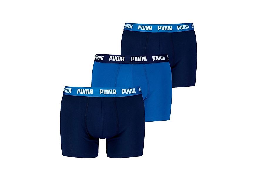 PUMA BODYWEAR Boxershorts (Packung, 3-St) mit Marken-Logo im Bund günstig online kaufen
