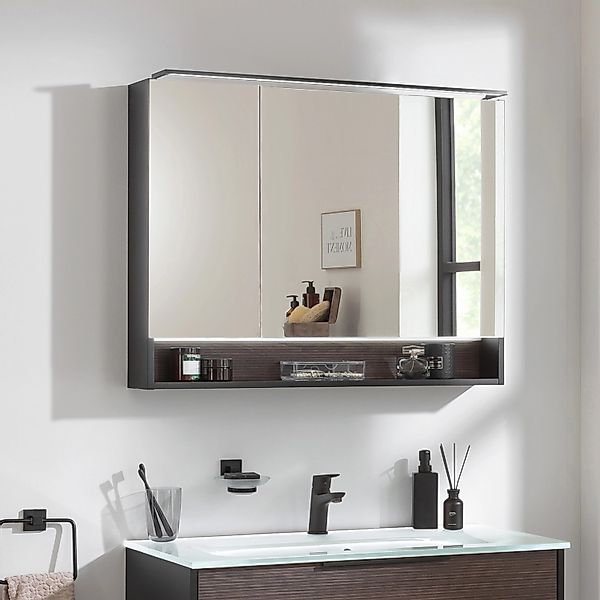 FACKELMANN Spiegelschrank B.PARIS LED-Spiegelschrank, Beleuchtung, USB-Ansc günstig online kaufen