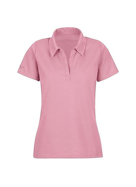 Trigema Poloshirt TRIGEMA Poloshirt ohne Knopfleiste günstig online kaufen