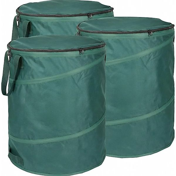 TTL GARDEN Pop Up Laubsack DELUXE 160 L 3er Set – 220 g/qm Gartensack Mit D günstig online kaufen