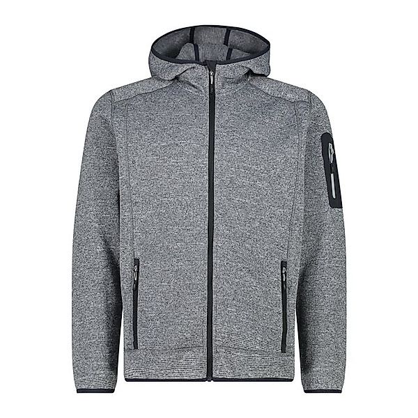 CMP Strickfleecejacke MAN JACKET FIX HOOD (1-St) günstig online kaufen