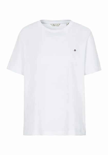 Gant Kurzarmshirt "PRINTED ARCHIVE SHIELD T-SHIRT", kleine Logostickerei au günstig online kaufen