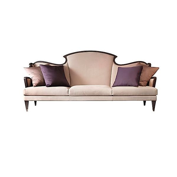 Xlmoebel Sofa Neues dreisitziges Polster-Sofa im Art-déco-Stil aus Stoff - günstig online kaufen