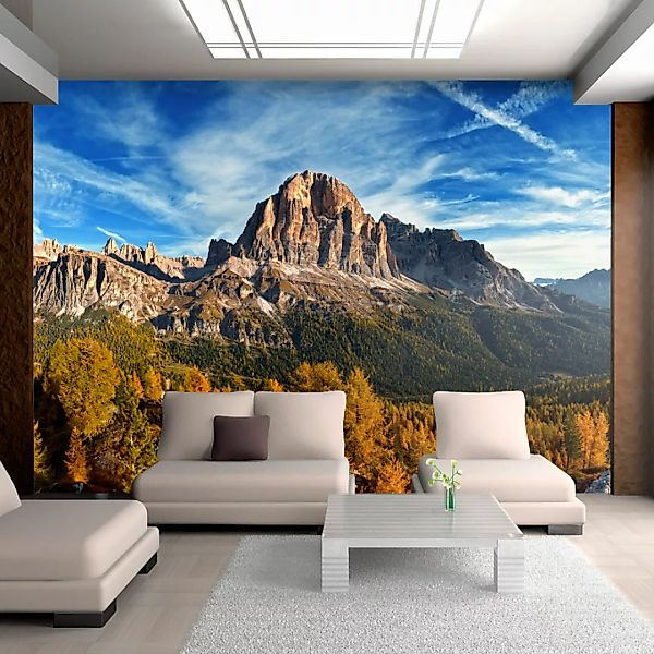 Fototapete - Panoramablick Auf Die Dolomiten günstig online kaufen