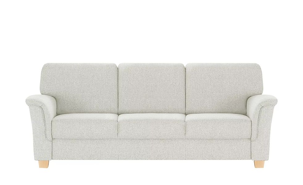 smart Sofa  Valencia - grau - 224 cm - 90 cm - 93 cm - Polstermöbel > Sofas günstig online kaufen